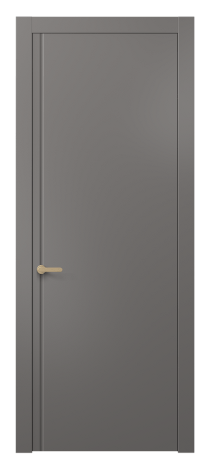 Межкомнатная дверь Альба АКП 8644 Матовый классический серый  Цена 53499 ₽ | Volhovec