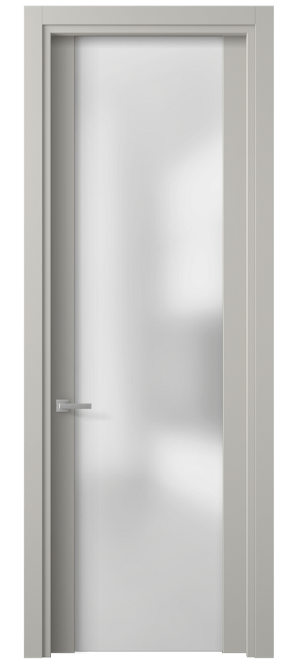 Дверь межкомнатная Planum 4114 Матовый тёплый серый Сатинированное стекло Гладкий наличник МТСР Цена 47439 ₽ Наличники уже входят в базовый комплект. Фабрика дверей Волховец 8 (800) 551 43 19 Межкомнатная дверь Planum 4114 Матовый тёплый серый Сатинированное стекло Цена 47439 ₽ | Volhovec