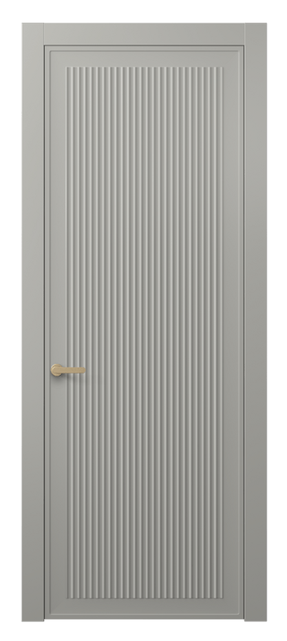 Межкомнатная дверь Альба 8642 Матовый нейтральный серый  Цена 50400 ₽ | Volhovec