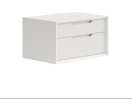 Мебель Тумба подвесная прикроватная Вельвет 2 ящика. Цвет Матовый тёплый серый. Материал Гладкая эмаль. Коллекция Тумба подвесная прикроватная Вельвет 2 ящика. Фото. Мебель Тумба подвесная прикроватная Вельвет 2 ящика. Цвет Матовый тёплый серый. Материал Гладкая эмаль. Коллекция Тумба подвесная прикроватная Вельвет 2 ящика. Картинка.