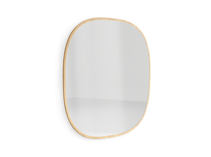 Мебель Зеркало настенное Примо 105×105 см. Цвет Дуб соломенный матовый. Материал Массив дуба матовый. Коллекция Зеркало настенное Примо 105×105 см. Картинка.