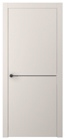 Дверь межкомнатная АКП 4207 ПЭТБ. Цвет ПЭТ тёплый-белый. Материал ПЭТ. Коллекция Фридом. Картинка.