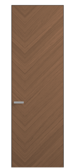 Дверь межкомнатная 0201 ДСРМР Дуб серый матовый. Цвет Дуб серый матовый рифт. Материал Радиальный шпон НатурВуд. Коллекция Рифт. Картинка.