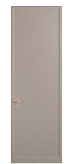Дверь межкомнатная 7501 МБСК. Цвет Матовый бисквитный. Материал Гладкая эмаль. Коллекция Софтформ. Картинка.