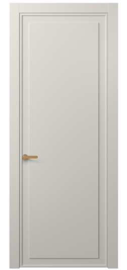 Дверь межкомнатная АКП 8602 МОС. Цвет Матовый облачно-серый. Материал Гладкая эмаль. Коллекция Фрэйм. Картинка.